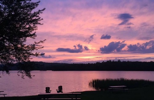 Beach Lake House | Rustic Cabin #3 on Private Lake!