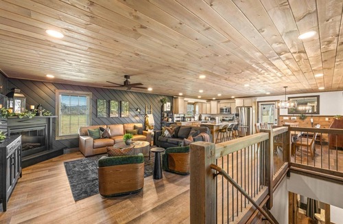 Wears Valley House | Sevierville Fun Cabin w/Pool, Hot Tub & Game Room