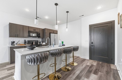 Fountain Square Apartment | Spacious 2BR Stay Near DT + Fast WiFi + Parking