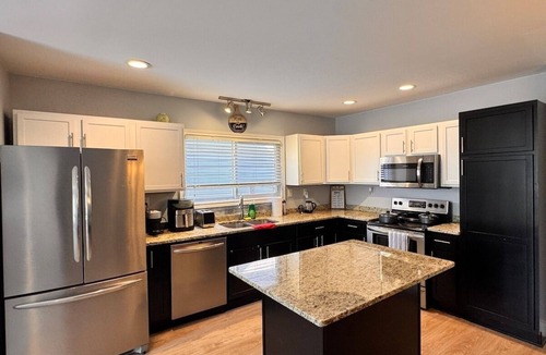 East Windsor House | Spacious Home with King Beds, Backyard Patio & BBQ