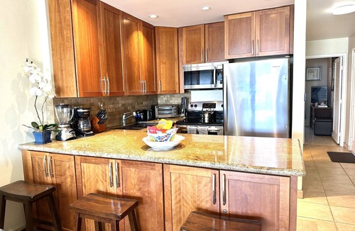 Honokowai Condo | Spacious Oceanfront Condo with Panoramic View with Split AC