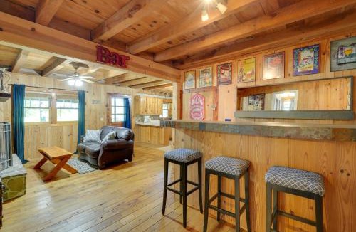 Greene County House | Spacious Yard + Fire Pit: Afton Family Cabin!