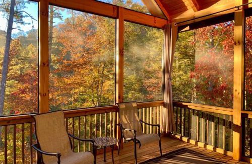 Townsend House | The Peaceful Perch Fireplace Community Amenities