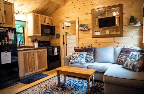 Bath Cabin | Tiny Cabin Ready for Adventure!