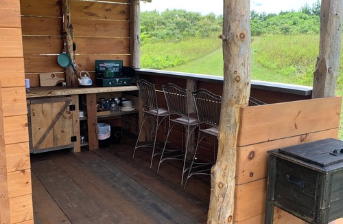 Quinte West Cabin | Tiny Oaks Cabin Cozy and private with sleeping loft, walking distance to lake!