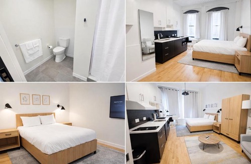 Downtown Hartford Apartment | Trumbull Apartments Elevator WI-FI XL CENTER Hartford CT