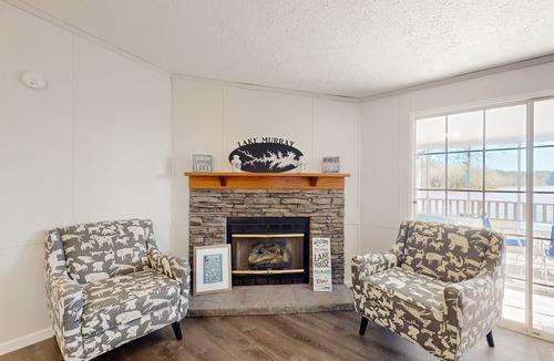 Prosperity House | Updated lakefront home with private dock, 2 kayaks, grill, lake views & access
