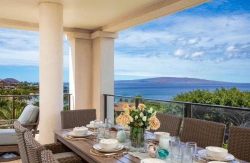 Wailea Apartment | Wailea Beach Villas Penthouse Panoramic Ocean Views 2 Units 6 Bedrooms and Complimentary Rental Car w 6 Nights WBV ML-3485 by KBM Resorts