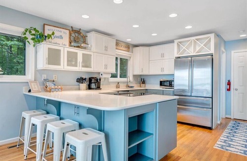 Huddleston House | Water Front Smith Mountain Lake! Diving board, Water slide and More!
