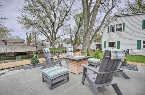 Syracuse House | Waterfront Syracuse Home w/Patio & Fire Pit!