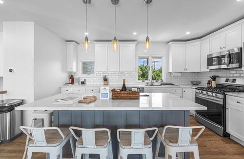 Point Pleasant Beach House | Waterfront Firepit Game Room at Legacy Beach House