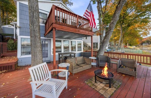 Acton Apartment | Waterfront w/Prvt Dock & Firepit | Sleeps 8