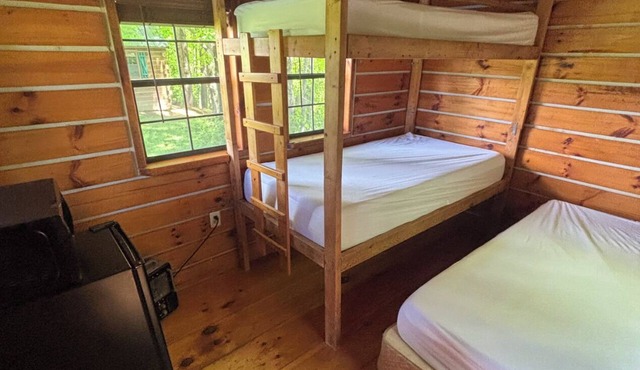 Bobcat Rustic Cabin at Hocking Hills + Largest Bounce Castle