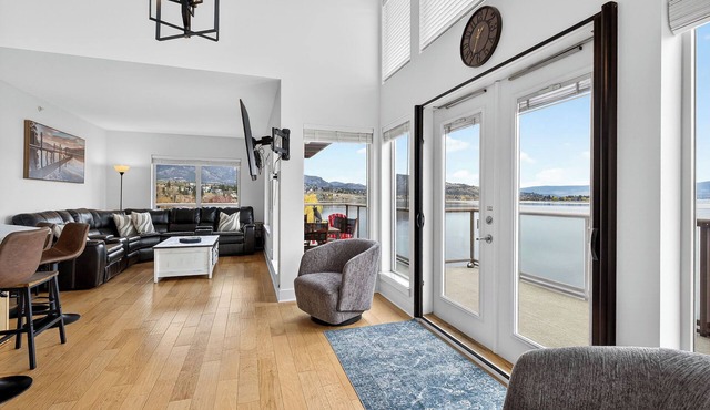Experience West Kelowna’s heart! Minutes from Mission Hill & the Wine Trail. Whether you’re here for boating, golf, or a spa retreat, "Serenity Shore" is your perfect lakeside home base for exploring the best of the Okanagan.