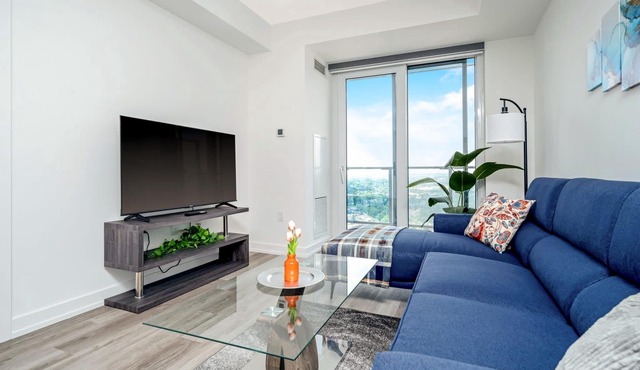 Modern High-Rise 24th Floor Condo w Private Patio