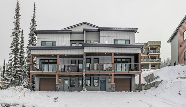 Modern Whole Duplex - Sleeps 24! Both sides, 2 hot tubs, garages and A/C!