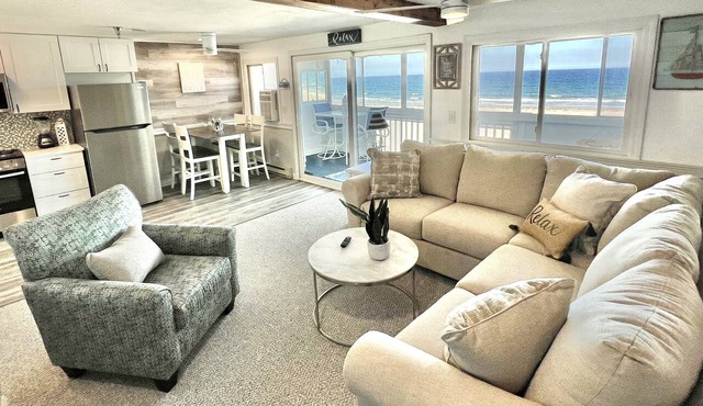 Oceanfront, private porch,unobstructed amazing panoramic views of Atlantic Ocean