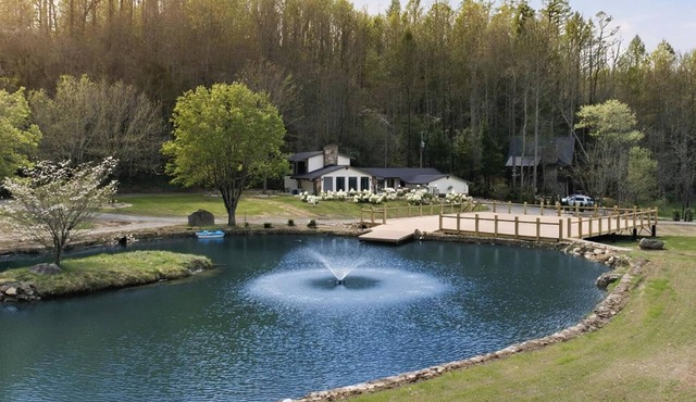 Private Waterfront Estate | 4-Acre | Smoky Mountains