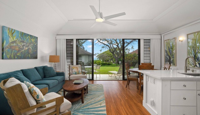 Rare Find w/2 AC! Newly renovated condo #128, ground flr, 3-4 min walk to beach