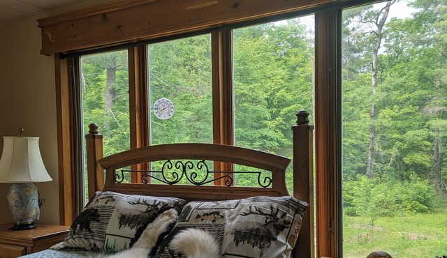 Rustic Log cabin for nature enthusiast