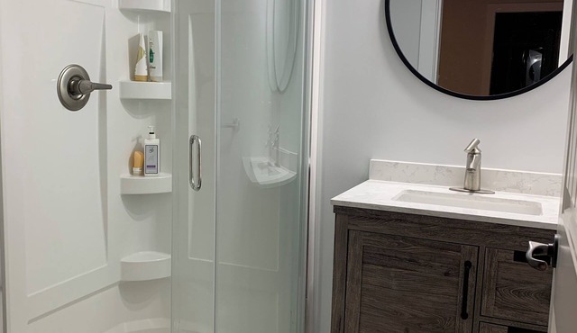 Self contained suite.Central Richmond close to transit and amenities.