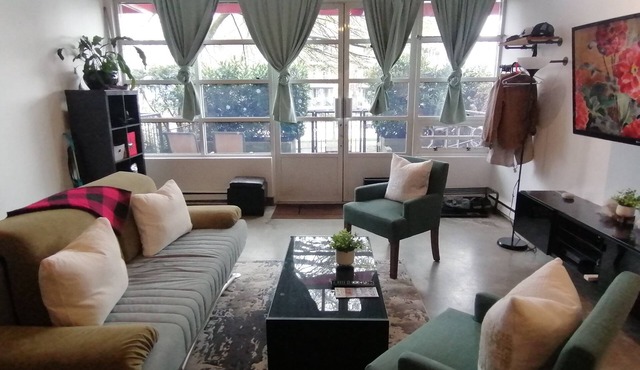 Spacious loft in heart of city, with private entrance