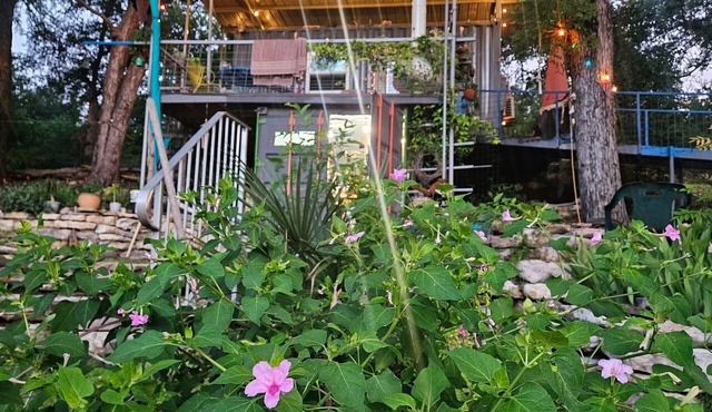 Stacked Container Home in the Texas Hill Country Across from the River in Liberty Hill