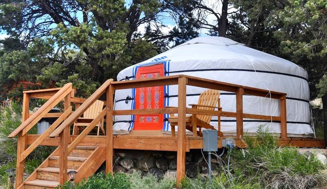 Unique Boulder Accommodation for Glamping in Utah in Boulder