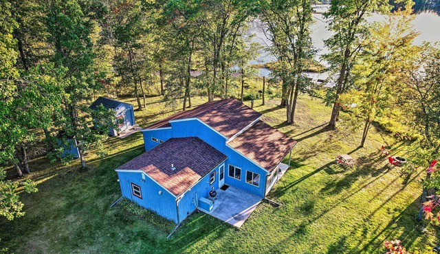 Waterfront Webster Cabin w/ Kayaks + Fire Pit